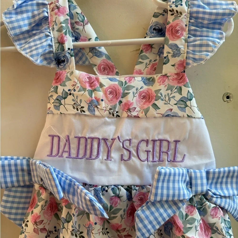 New Daddy’s Girl Bubble Romper